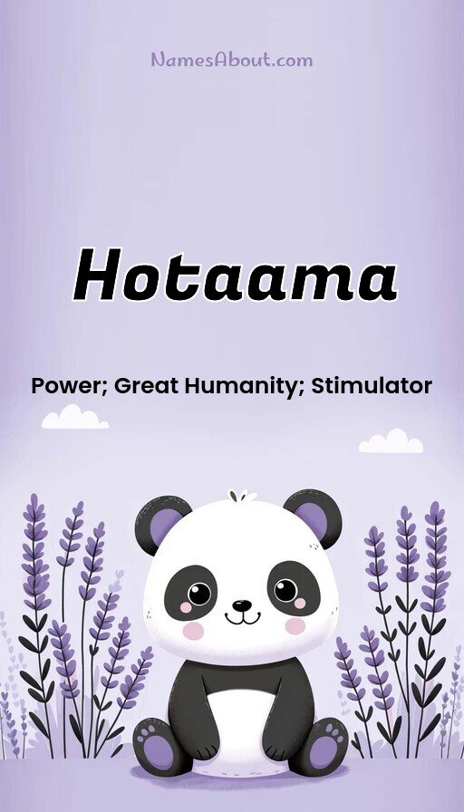 Meaning of Hotaama