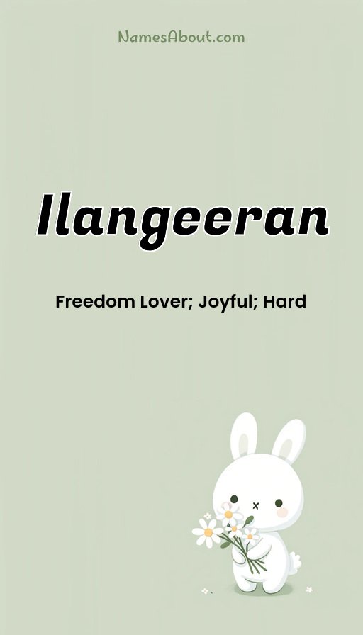 Meaning of Ilangeeran