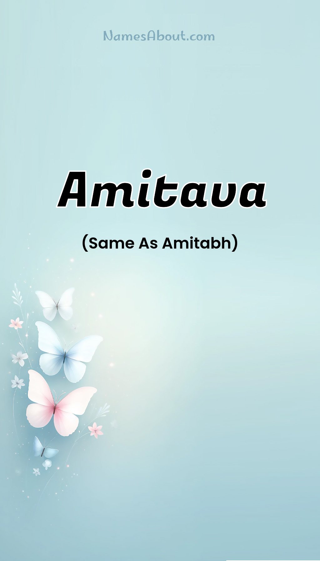 Amitava name and meaning