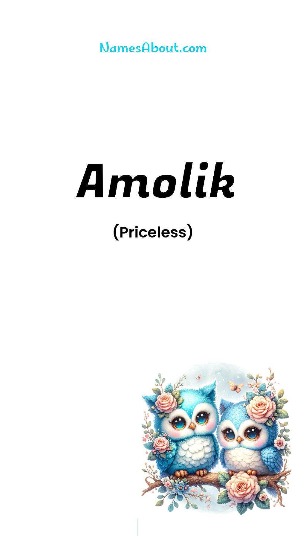 Amolik name and meaning