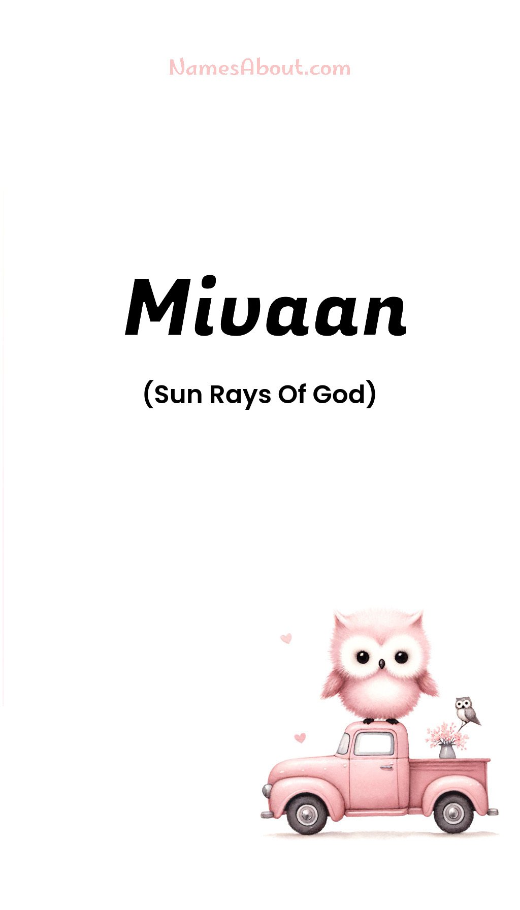 Mivaan name and meaning