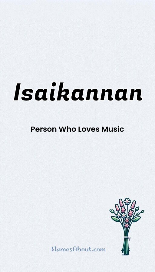Meaning of Isaikannan