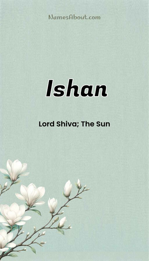 Meaning of Ishan