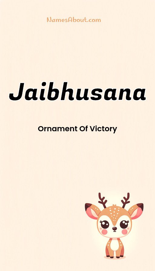 Meaning of Jaibhusana