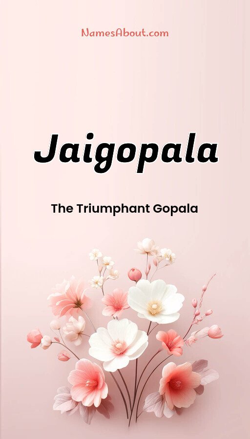 Meaning of Jaigopala