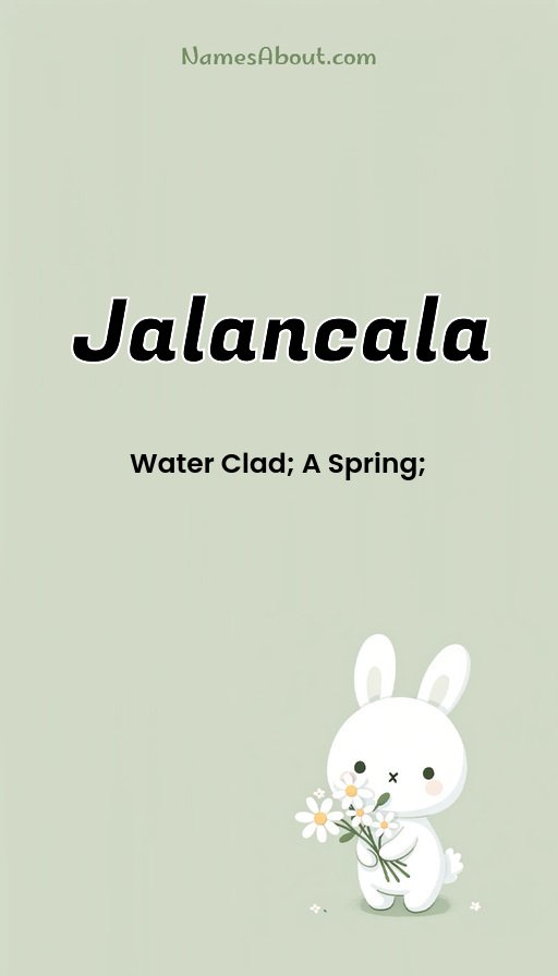 Meaning of Jalancala