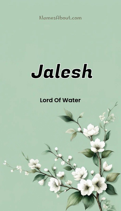 Meaning of Jalesh