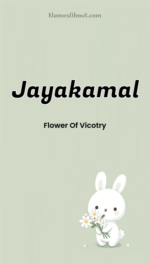 Meaning of Jayakamal