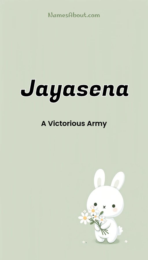 Meaning of Jayasena