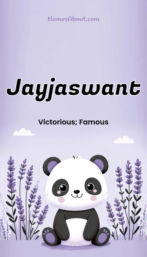 Meaning of Jayjaswant