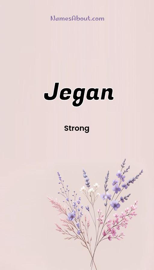 Meaning of Jegan