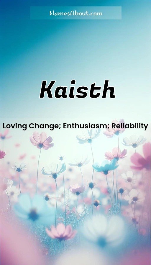 Meaning of Kaisth