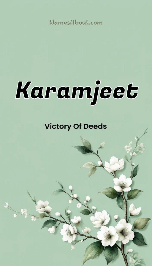Meaning of Karamjeet