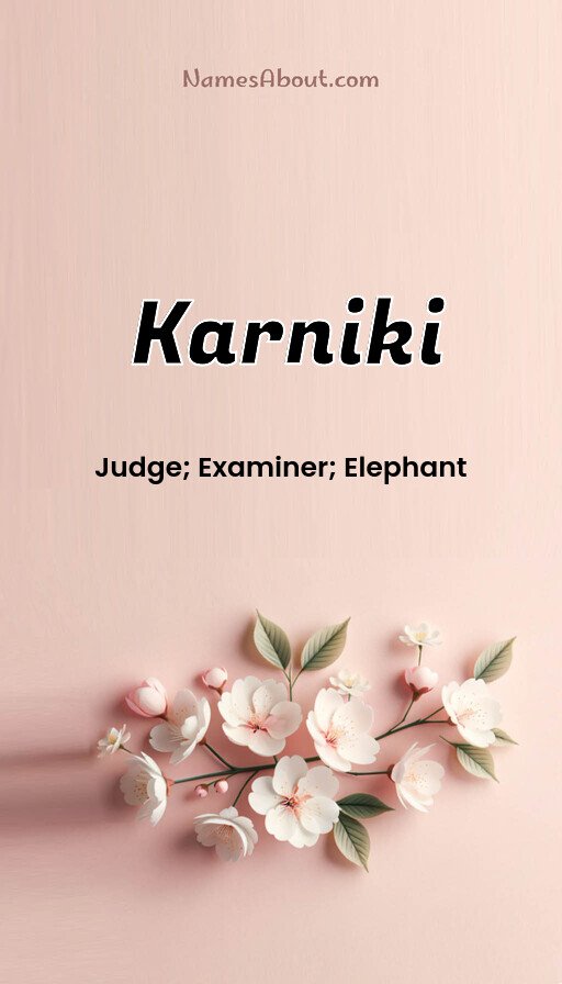 Meaning of Karniki
