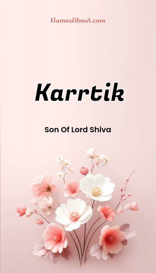 Meaning of Karrtik