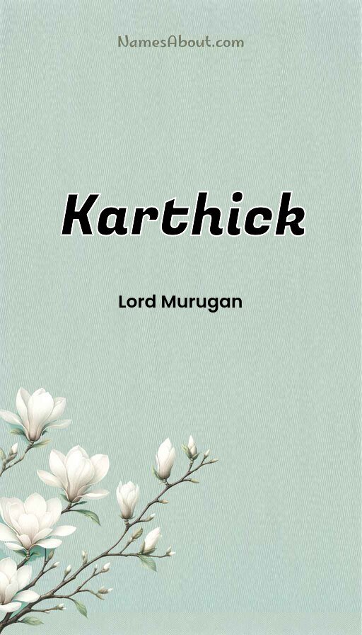 Meaning of Karthick