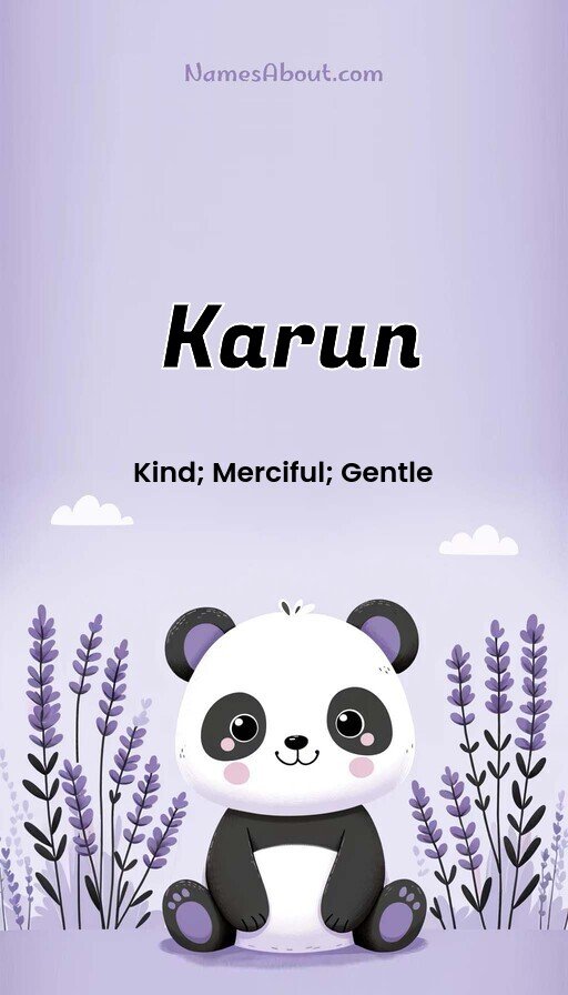 Meaning of Karun