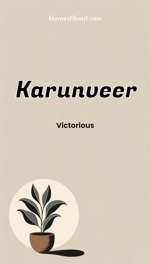 Meaning of Karunveer