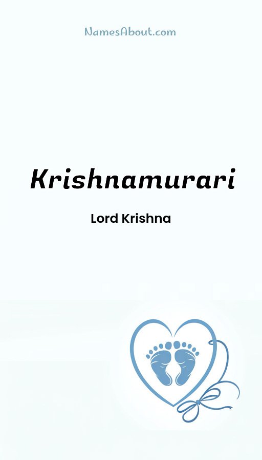 Meaning of Krishnamurari