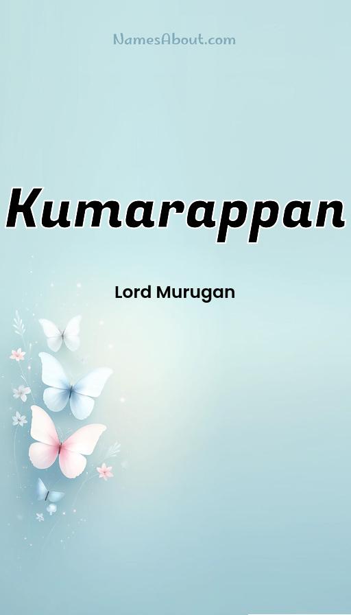 Illustration of Kumarappan