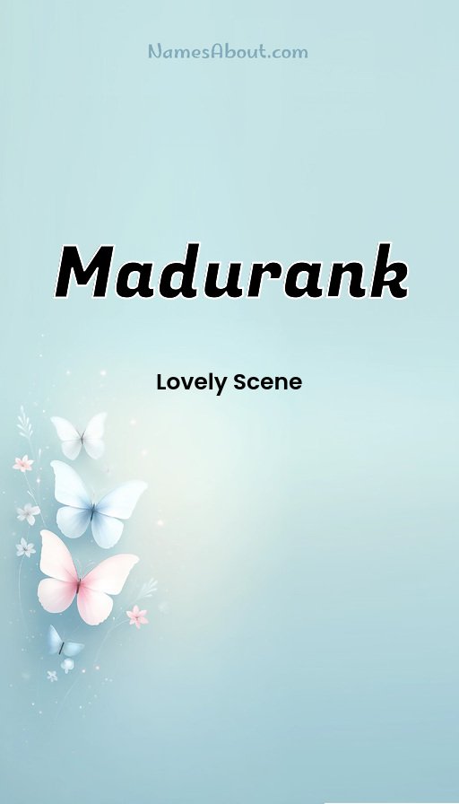 Meaning of Madurank