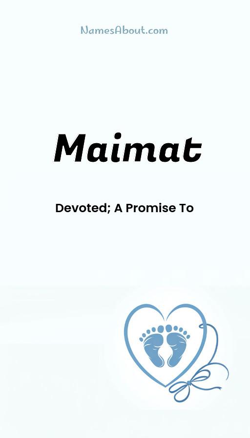 Illustration of Maimat