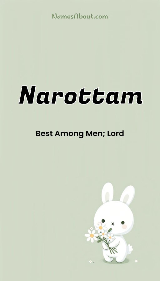 Meaning of Narottam