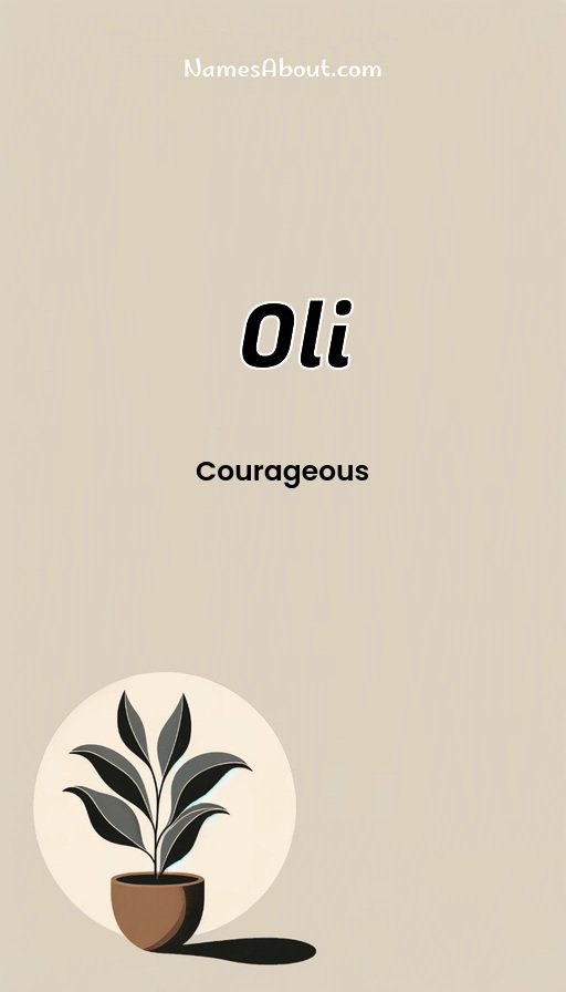 Meaning of Oli