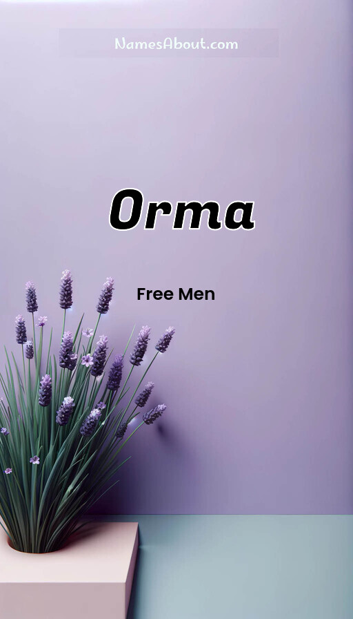 Meaning of Orma