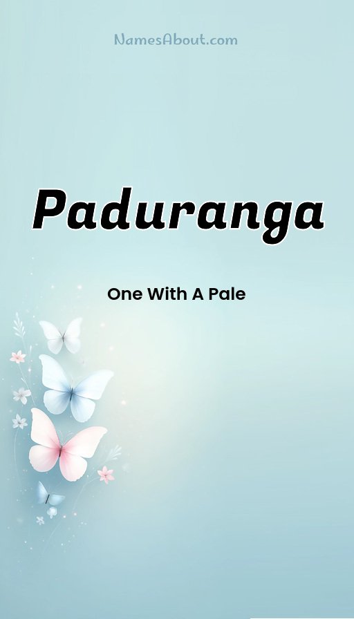 Meaning of Paduranga