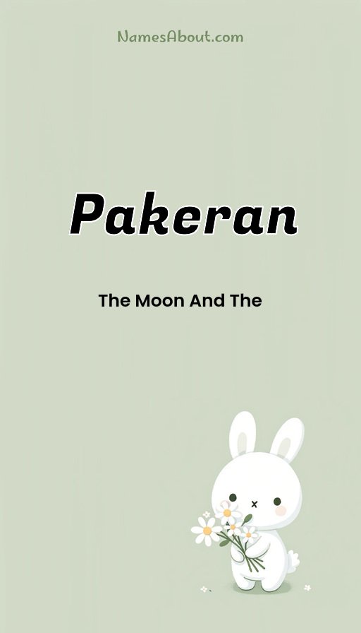 Meaning of Pakeran