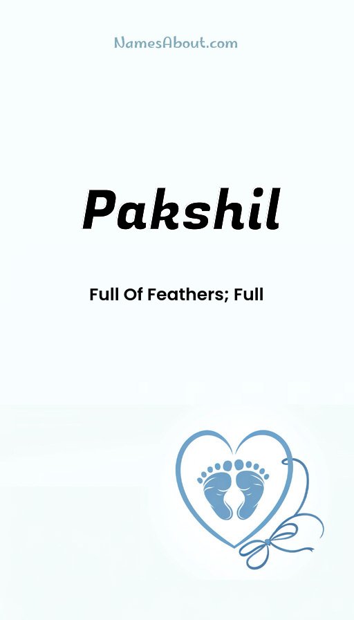 Meaning of Pakshil