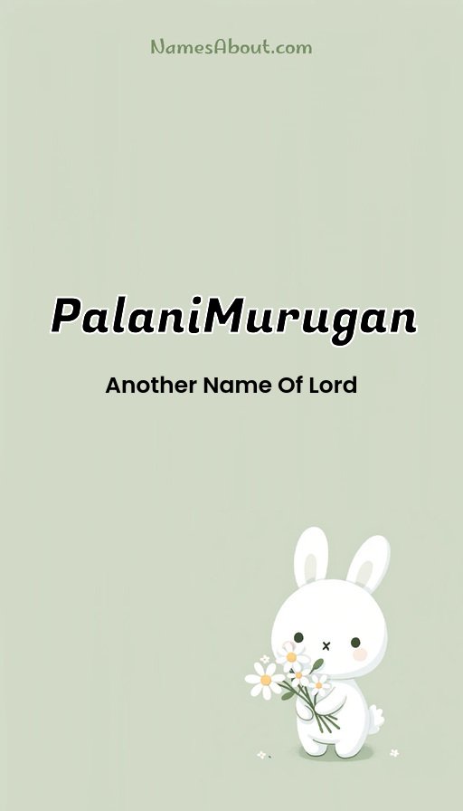 Meaning of Palanimurugan