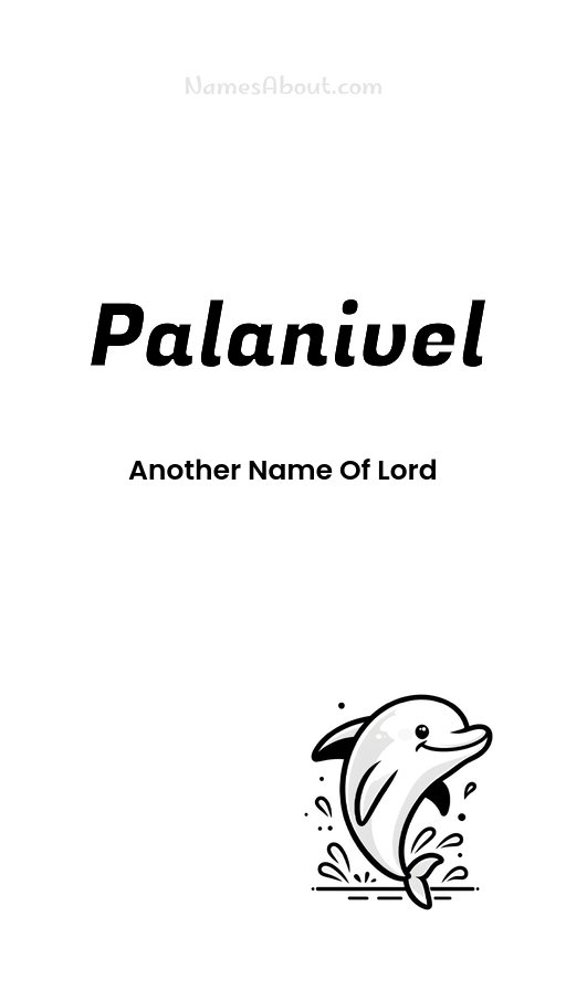 Meaning of Palanivel