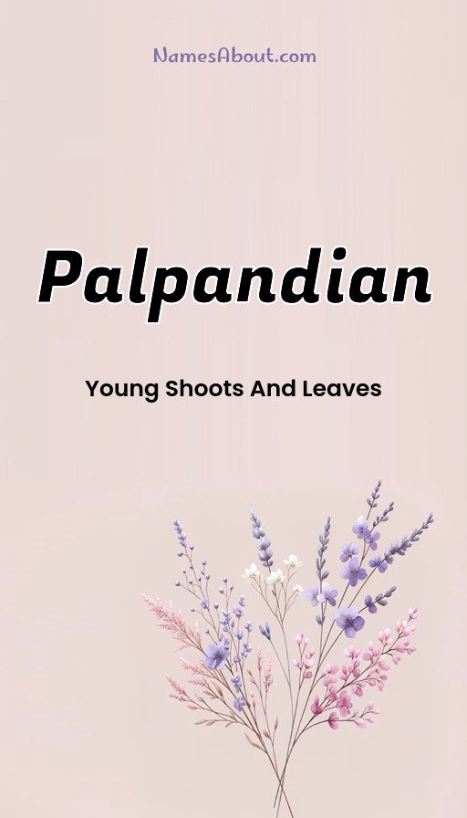 Meaning of Palpandian