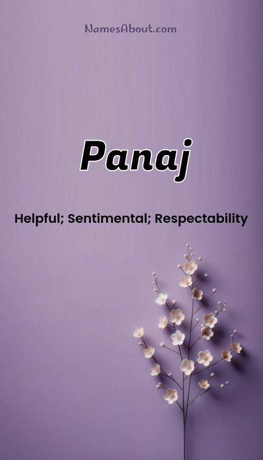 Meaning of Panaj