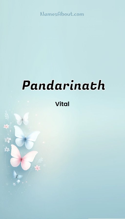 Meaning of Pandarinath