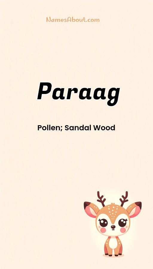 Meaning of Paraag
