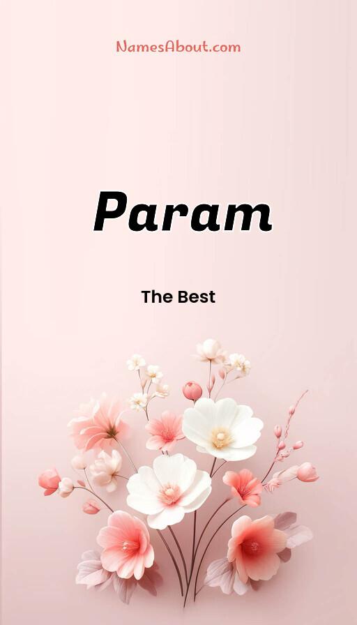 Meaning of Param