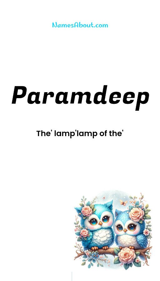 Meaning of Paramdeep