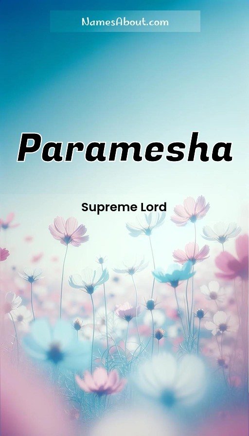 Meaning of Paramesha