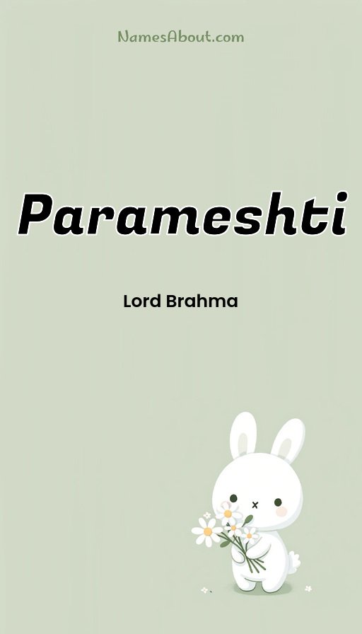 Meaning of Parameshti