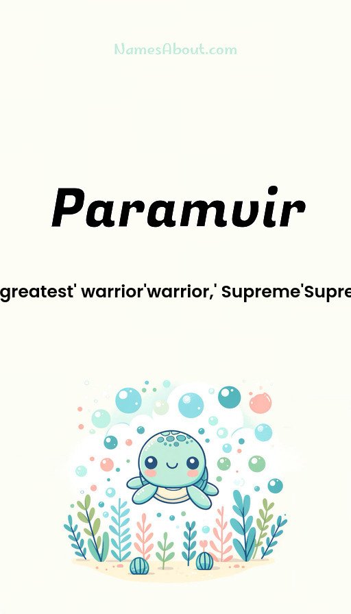 Meaning of Paramvir