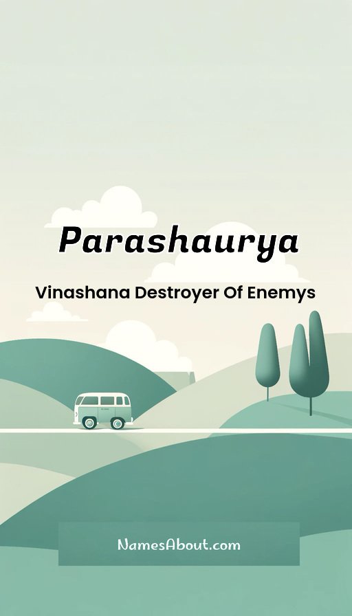 Meaning of Parashaurya