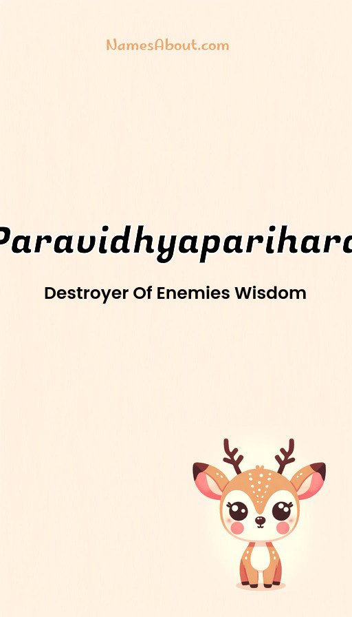 Meaning of Paravidhyaparihara