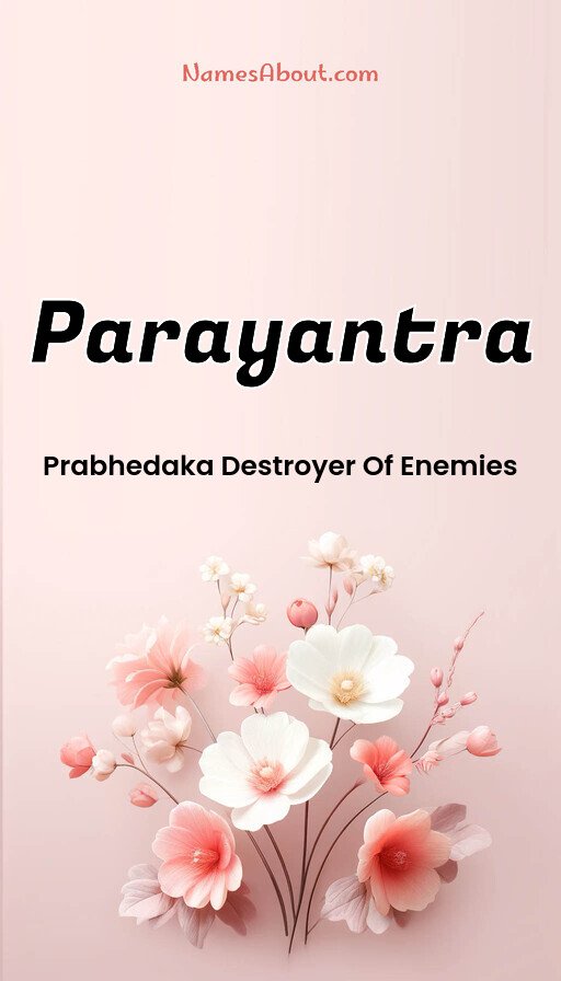 Meaning of Parayantra