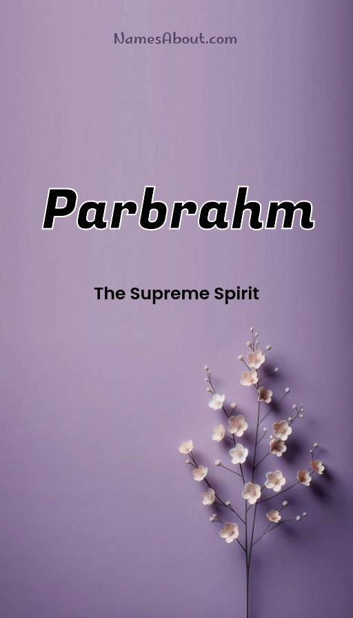 Meaning of Parbrahm
