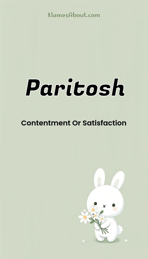 Meaning of Paritosh