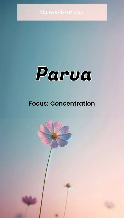 Meaning of Parva