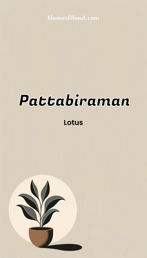 Meaning of Pattabiraman